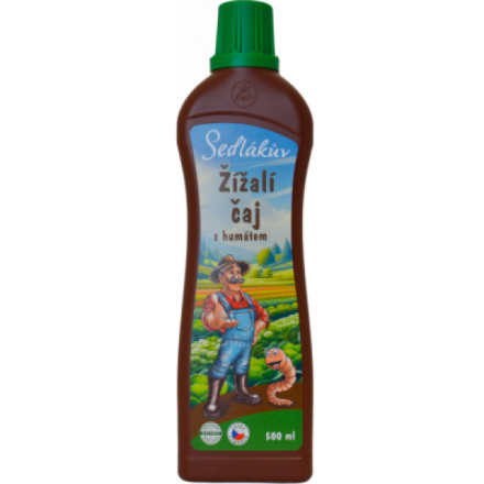 Sedlákův žížalí čaj s humátem 100 % bio, 500ml