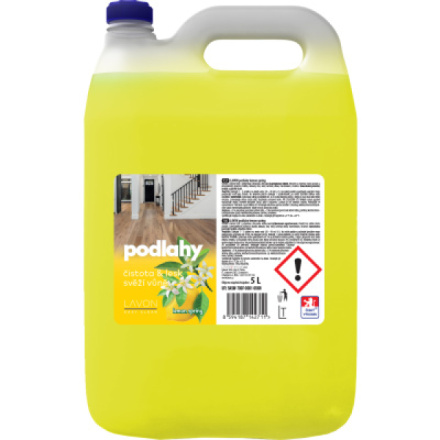 LAVON čistič na podlahy Lemon Spring, 5 l