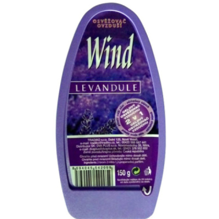 Wind osvěžovač vzduchu Levandule, gelový, 150 g