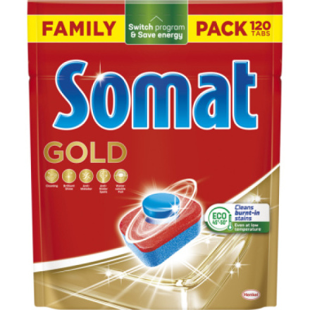 Somat tablety do myčky Gold, 120 ks
