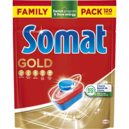 Somat tablety do myčky Gold 120 ks