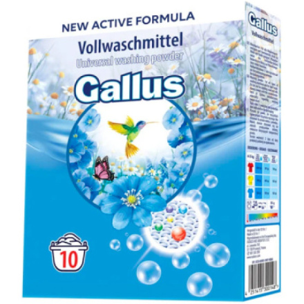 Gallus prací prášek Universal, 10 dávek, 650 g