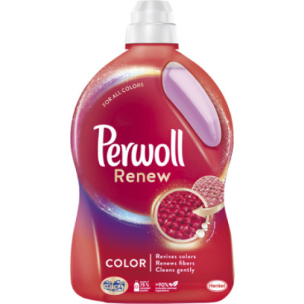 Perwoll prací gel Renew Color 54 praní, 2970 ml