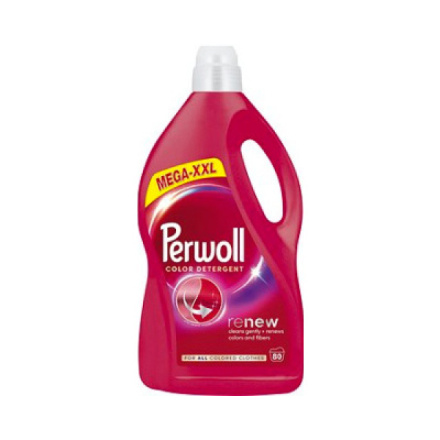 Perwoll prací gel Mega XXL Renew Color 80 praní, 4000 ml