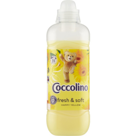 Coccolino aviváž Happy Yellow 39 praní, 975 ml