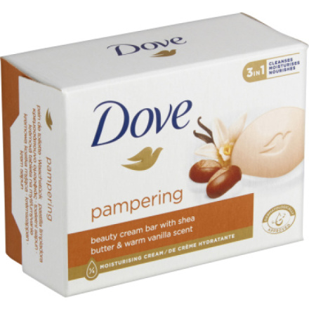 Dove tuhé mýdlo Pampering Bambucké máslo a vanilka, 90 g