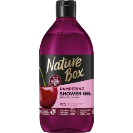 Nature Box Cherry Oil sprchový gel, 385 ml