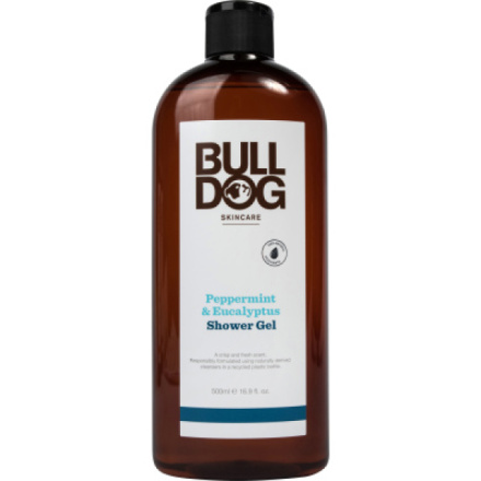 Bulldog sprchový gel Peppermint & Eucalyptus, 500 ml