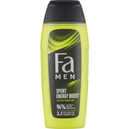 Fa Men sprchový gel 3v1 Sport Energy Boost, 400 ml