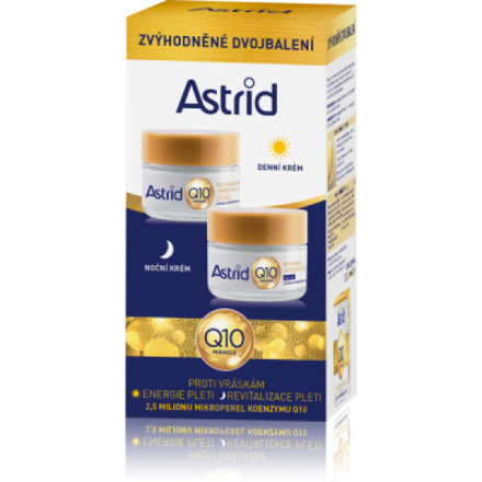 Astrid Q10 Miracle noční a denní krém 2 x 50 ml dárková sada