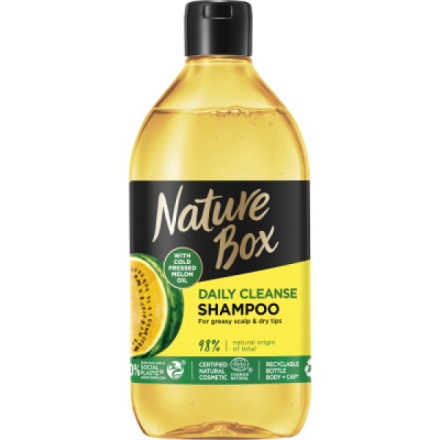Nature Box Melon Oil šampon pro všechny druhy vlasů, 385 ml