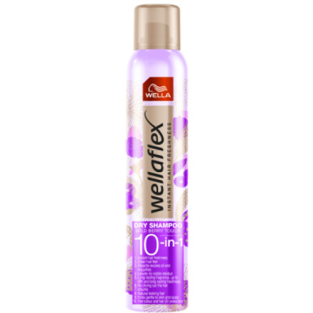 Wellaflex suchý šampon Wild Berry, 180 ml