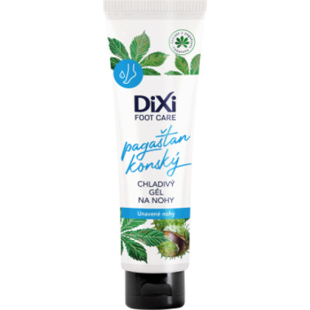 Dixi Foot Care chladivý gel na nohy, 100 g