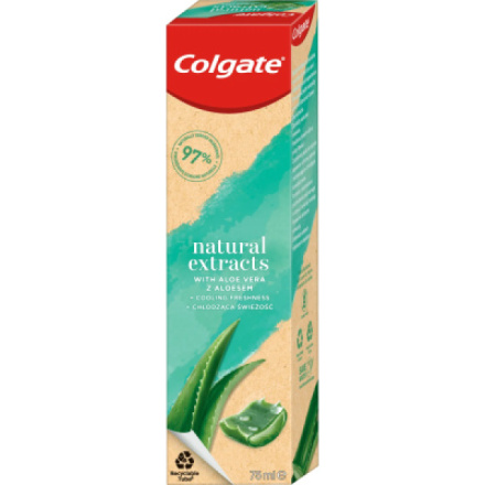 Colgate natural extracts zubní pasta Aloe Vera, 75 ml