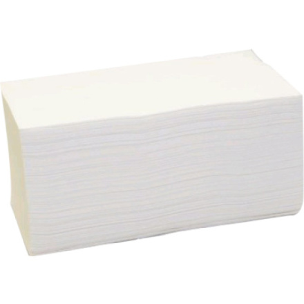 Papírové ručníky ZZ do zásobovače, 2vrstvé, bílé, 3000 ks, 20× 150 ks