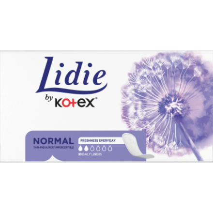 Kotex Lidie slipové vložky Slip Normal, 50 ks