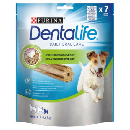 Purina Dentalife tyčinky pro psy Small, 7 ks, 115 g