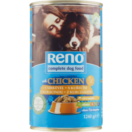Reno kuřecí konzerva pro psy, 1,24 kg