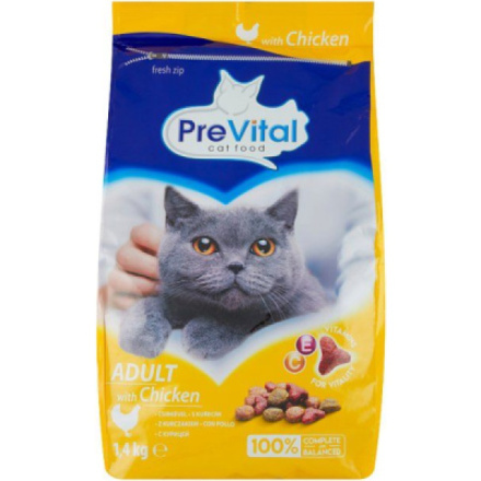 PreVital granule pro kočky kuřecí, 1,4 kg
