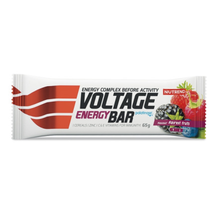 Nutrend VOLTAGE ENERGY bar 65 g, lesní plody VM-034-65-LP