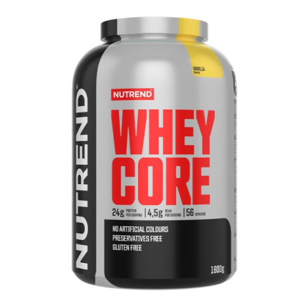 Nutrend WHEY CORE 1800 g, vanilka VS-041-1800-VA