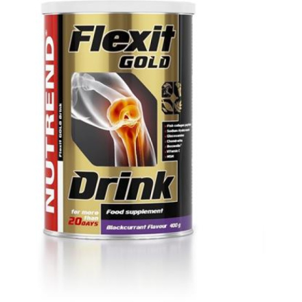 Nutrend FLEXIT GOLD DRINK 400 g, černý rybíz VS-068-400-ČR