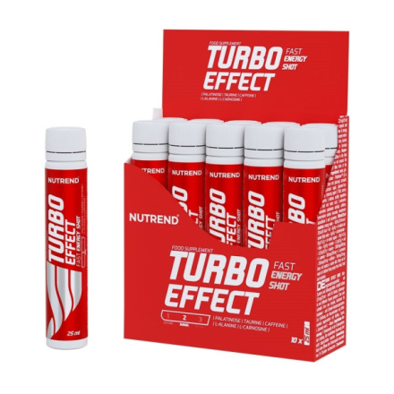 Nutrend TURBO EFFECT SHOT, 10x 25 ml VT-088-250-XX