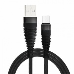Kabel USB - Micro C173 černá 2m, 0903396067365