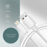 Kabel USB - Micro C281 2 metry bílá, 0903396068003