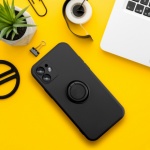 Obal Forcell SILICONE RING Case - Xiaomi Redmi Note 10/10S černá 0903396123702