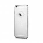 Pouzdro Crystal (Swarovski) Iris iPhone 5/5S/SE silver