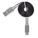Tel1 KABEL 1 metr PC SLIM (kovový hrot) (MICRO USB TYP C) bílá 38957