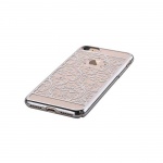 Pouzdro Crystal (Swarovski) Baroque iPhone 7 silver