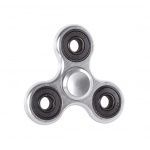 FIDGET SPINNER METALLIC stříbrná 45266