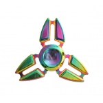 FIDGET SPINNER RAINBOW METALLIC 3 ramena barevná 45268