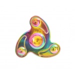 FIDGET SPINNER RAINBOW METALLIC PINBALL 45364