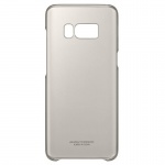 Pouzdro originál Samsung G950 GALAXY S8 Clear Cover (ef-qg950cfe) zlatá
