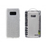 Pouzdro REMAX Etui Glitter Samsung G955 Galaxy S8 Plus stříbrná 46706