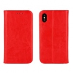 Pouzdro horizontální BOOK Xiaomi Redmi Note 9T 5G červená (pravá italská kůže) 49627785788