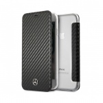 Pouzdro originál MERCEDES Dynamic Line Book MEFLBKP7CFBK iPhone 7/8 černá