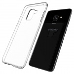 Pouzdro SPIGEN - Liquid Crystal Samsung A530 Galaxy A5 2018 / A8 2018 - Transparentní 50392