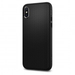 Pouzdro SPIGEN - Liquid Air Iphone X - Matná Černá 50398