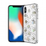 Pouzdro X-DORIA Bloom 2C3305B Iphone X/XS (5,8") - stříbrná