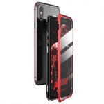 Luphie - Bicolor Magnetic SWORD Case - Samsung G955 Galaxy S8 Plus černá-červená 53754