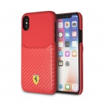 Pouzdro originál FERRARI - Hard Case FESPAHCPXRE - Iphone X / XS červená