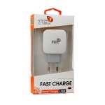 Nabíječka do sítě TEL1 USB 3A Quick Charge 3.0 černá 5900217283492