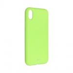 Pouzdro ROAR Colorful Jelly Case iPhone XR limetková 5901737929259