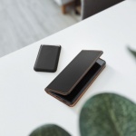 Kožené pouzdro Forcell SMART PRO pro Xiaomi Redmi Note 10/10S černá (pravá kůže) 5903396110771