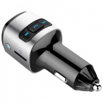 Winner FM transmitter - QC 3.0 +1A + autonabíječka USB/USB-C 18 W, černá 8591194090981