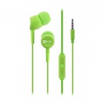 Sluchátka 3,5 mm jack, 4-OK EAR colors zelené  95246